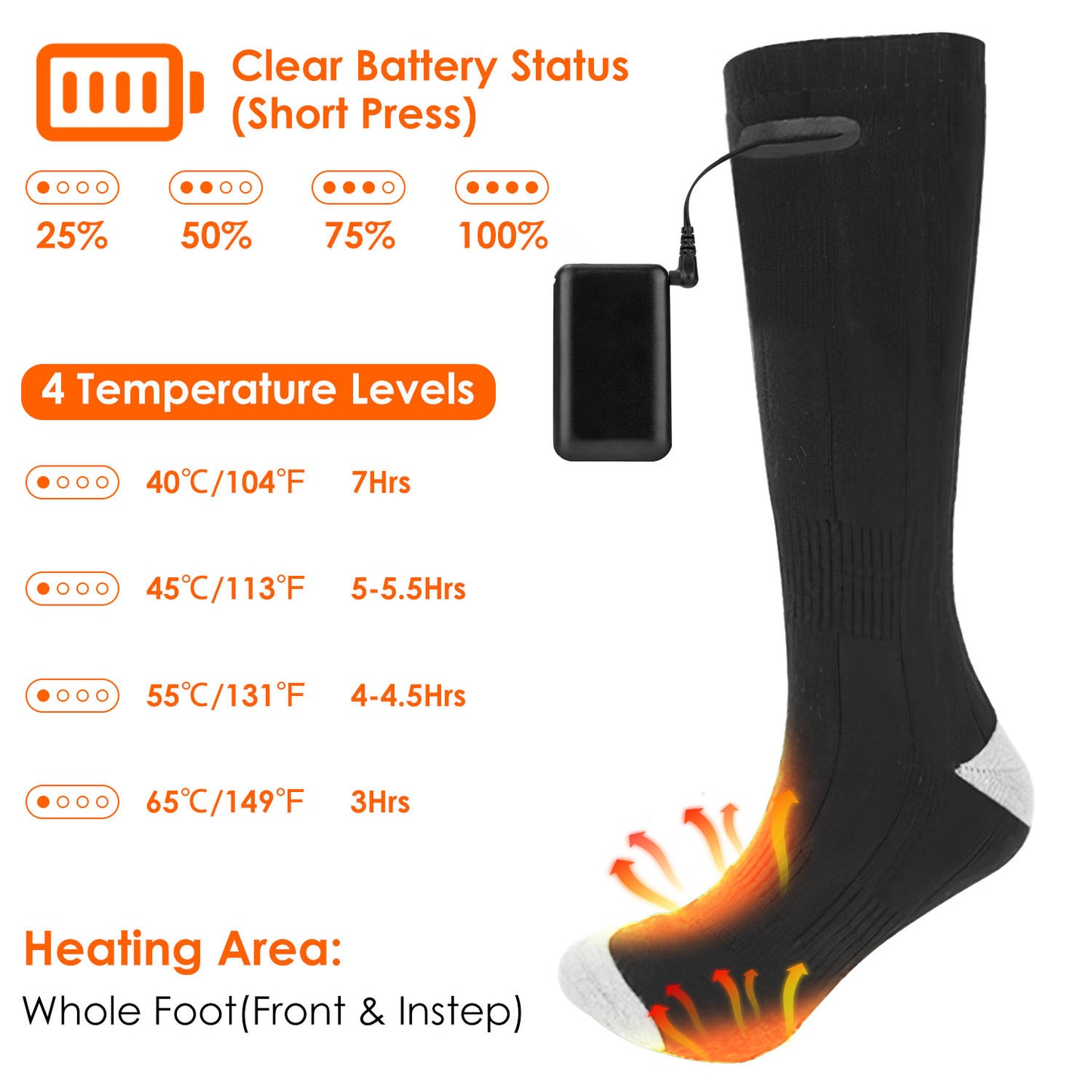 Electric Heated Socks